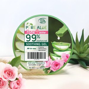 Just Herbs – Pure Aloe with Rose Water 300ml