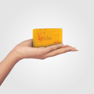Lira Saffron – Goat Milk Bathing Bar 100 gm