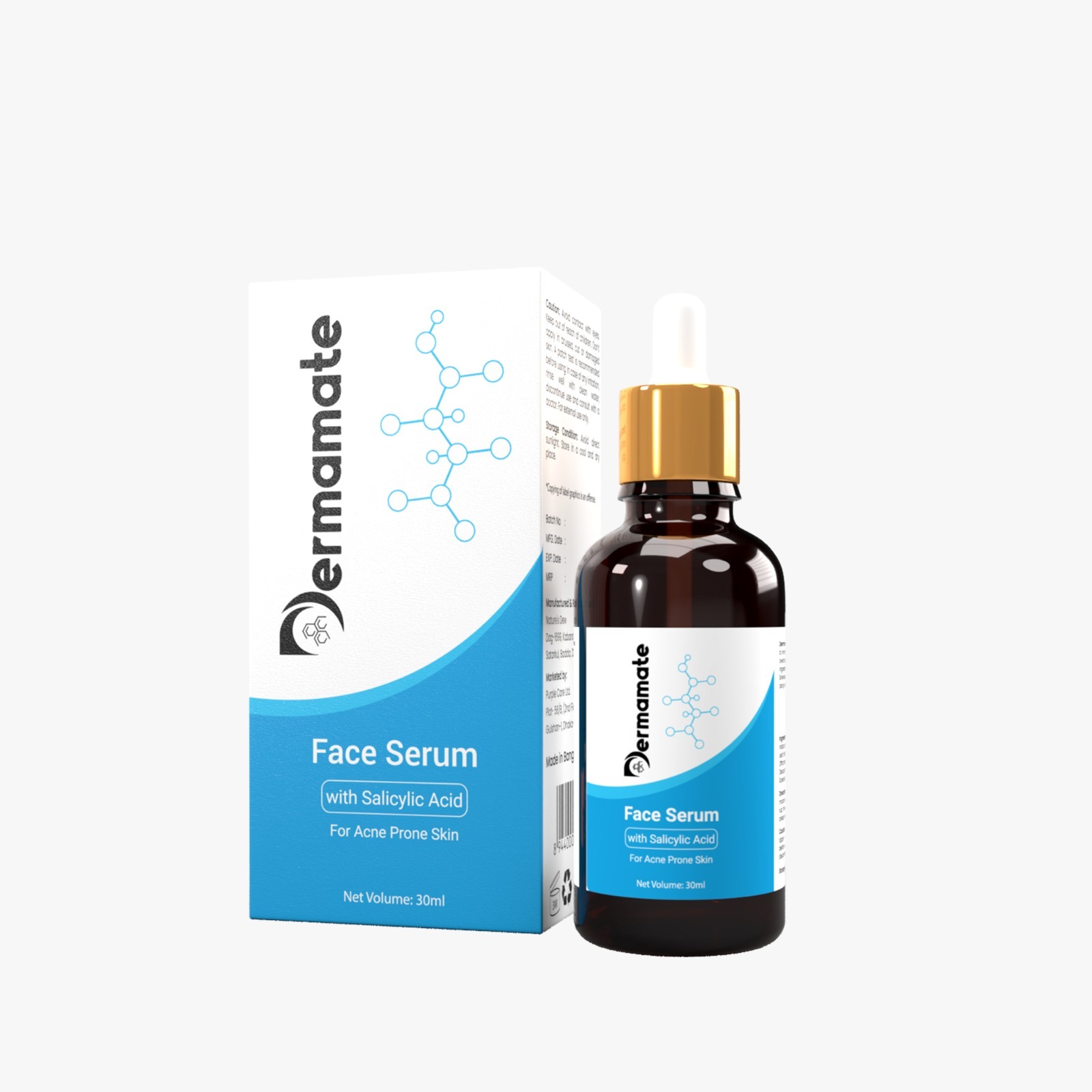 Dermamate Acne Solution Face serum 30ml